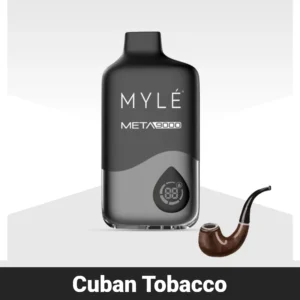Myle Meta Cuban Tobacco 9000 Puffs Disposable 50mg