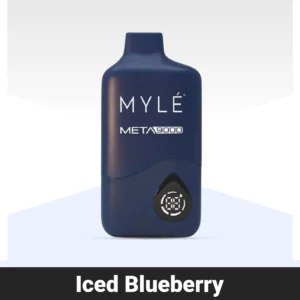 Myle Meta Iced Blueberry 9000 Puffs Disposable 50Mg