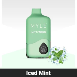 Myle Meta Iced Mint 9000 Puffs Disposable 50mg