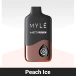 Myle Meta Peach Ice 9000 Puffs Disposable 50Mg