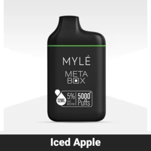 Myle Meta Box Iced Apple Disposable Device