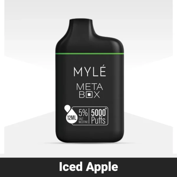 Myle Meta Box Iced Apple Disposable Device