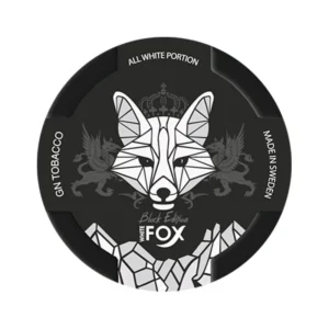 White Fox Black Slim Nicotine Pouches