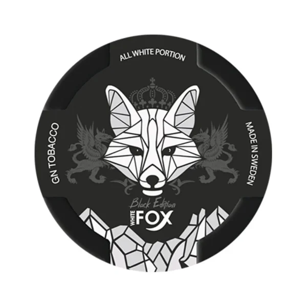 White Fox Black Slim Nicotine Pouches